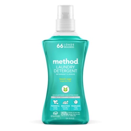 Method Method Beach Sage Scent Laundry Detergent Liquid 53.5 oz 1 pk 14899